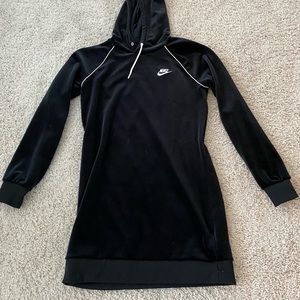 Nike Velour Hoodie Dress